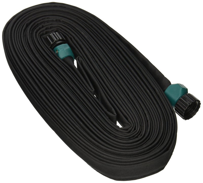 Gilmour 100049289 Garden Hose Flat Soaker Black 50 feet 870501-1001, 50' (50' (4-Pack)) - Image 1